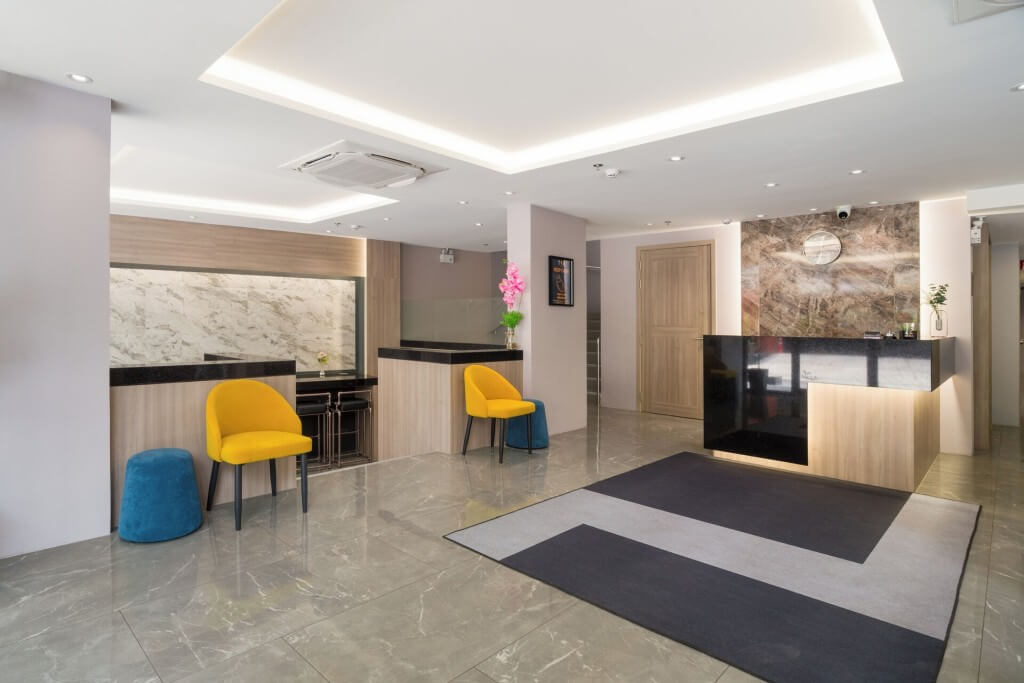 T2 The Portal Sukhumvit lobby modern design full view