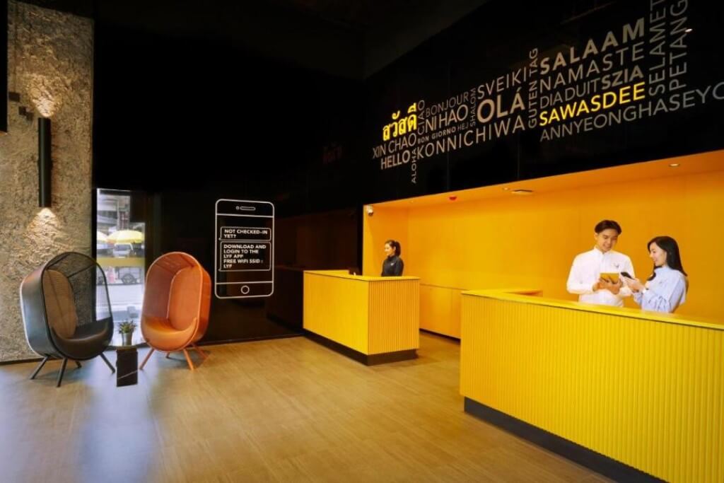 The front desk staff at lyf Sukhumvit 8 Bangkok are super friendly and speak fluent English.