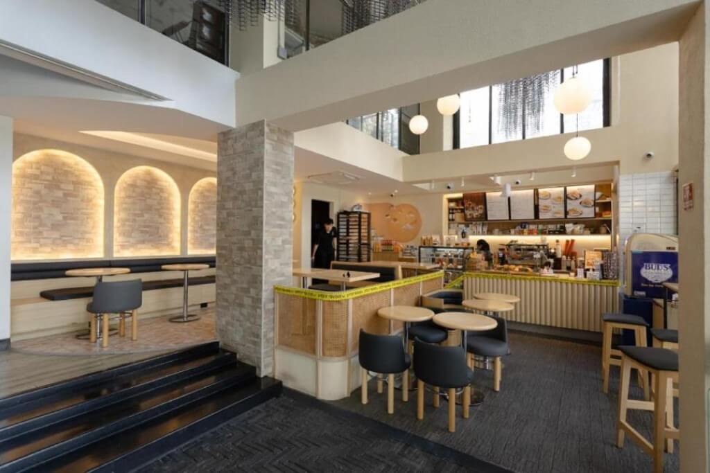 Beyond Bread bakery cafe at IR ON Hotel lobby area