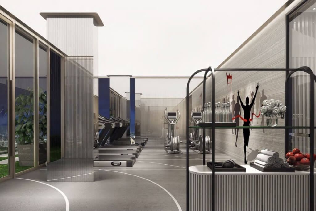 Fitness center of INNSiDE by Meliá Bangkok Sukhumvit with premium equipment