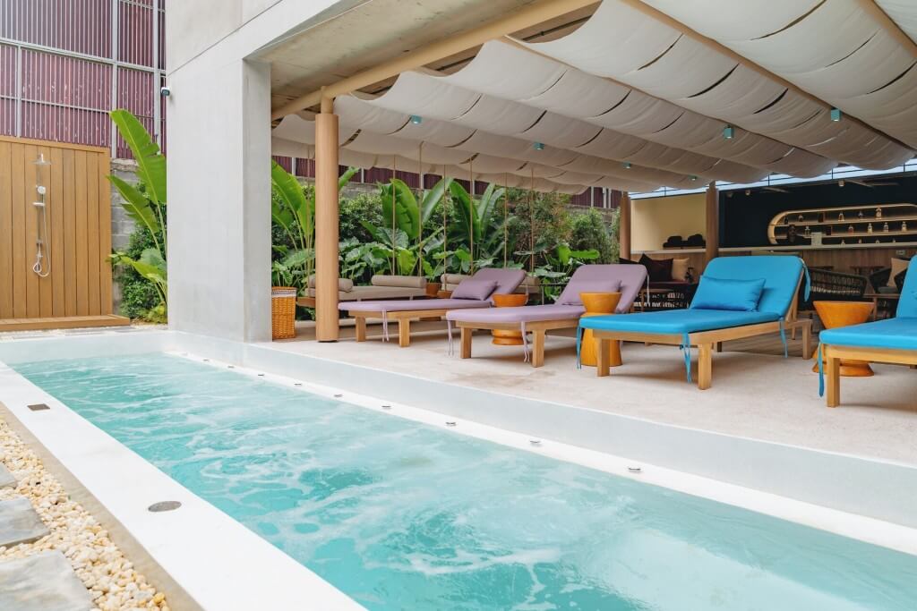 VELA be Bangkok Siam mini jacuzzi pool