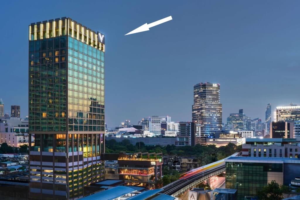 VIE Hotel Bangkok exterior modern building facade