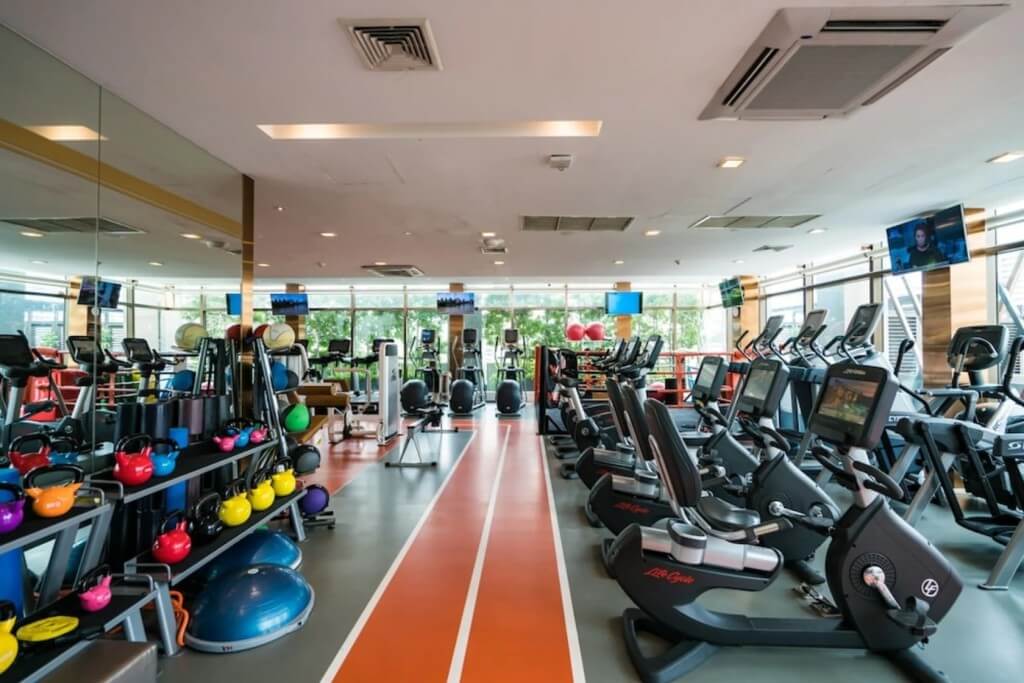 VIE Hotel Bangkok WE Signature Fitness Club overview