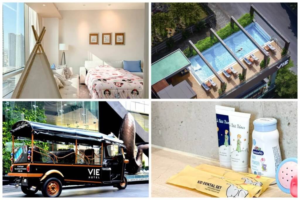 【1 分鐘到 BTS！】曼谷 VIE Hotel Bangkok 評價｜７大重點分析，免費接駁車、無邊際泳池、早餐麵包多元